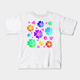 Colorful flowers Kids T-Shirt